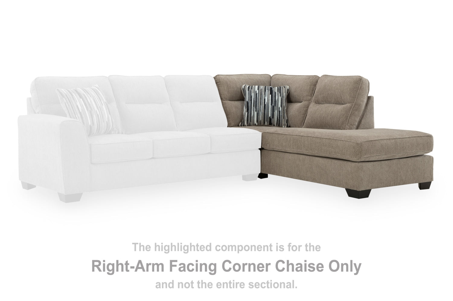 AshleyOlten 2 - Piece Sectional with Chaise