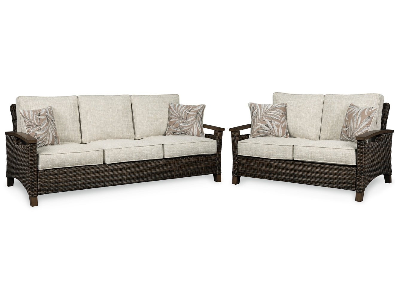 AshleyParadise Trail Outdoor Sofa and Loveseat