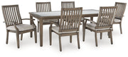 AshleyRainier Ranch Outdoor Dining Set
