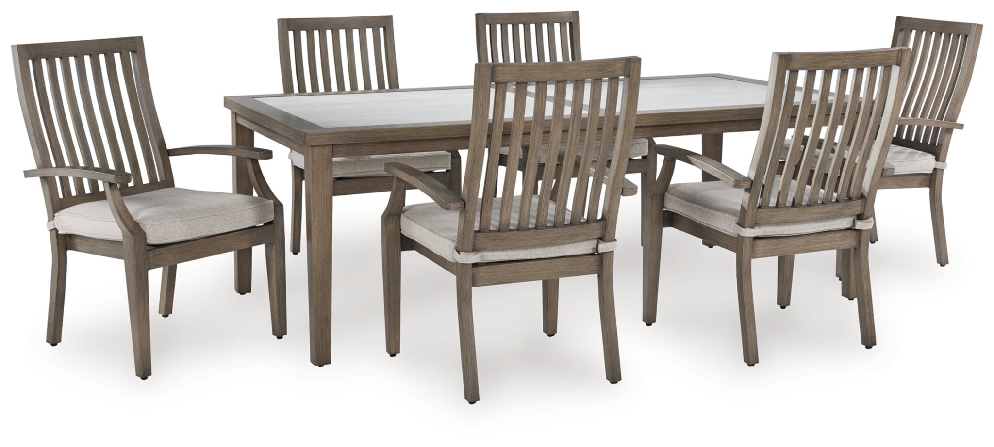 AshleyRainier Ranch Outdoor Dining Set