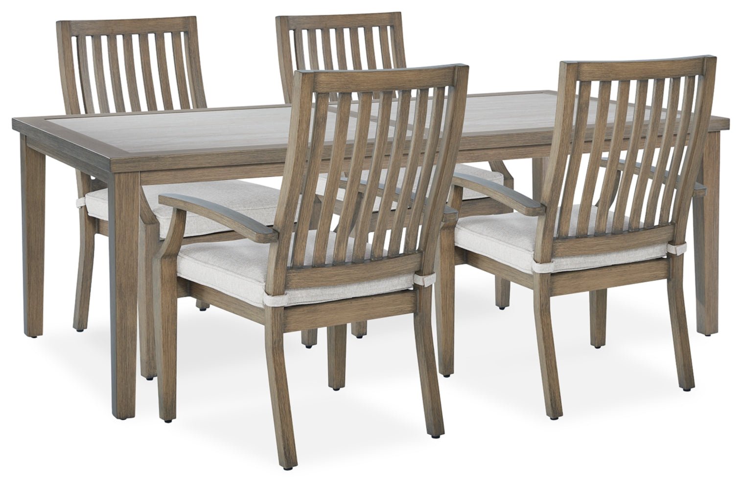 AshleyRainier Ranch Outdoor Dining Set