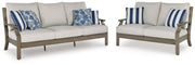 AshleyRainier Ranch Outdoor Sofa and Loveseat