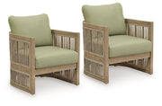 AshleySerena Shores Outdoor Lounge Chair (Set of 2)