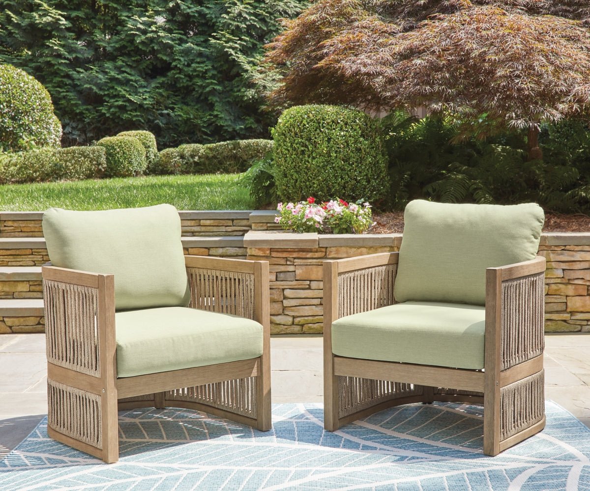 AshleySerena Shores Outdoor Sofa and Chair