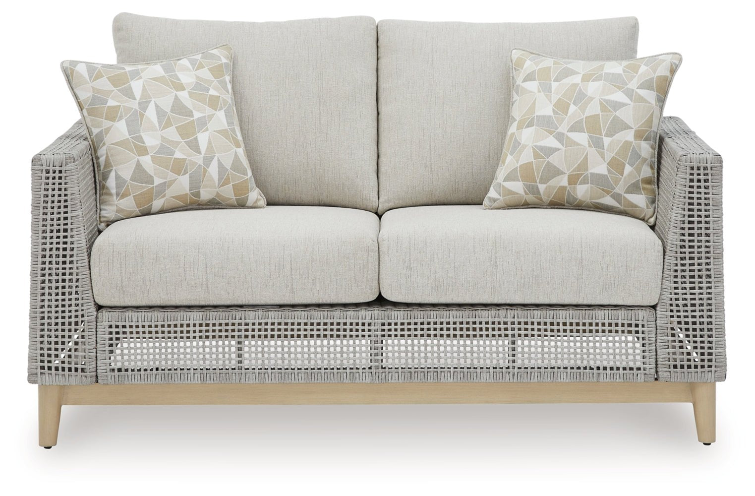 AshleySeton Creek Outdoor Sofa and Loveseat
