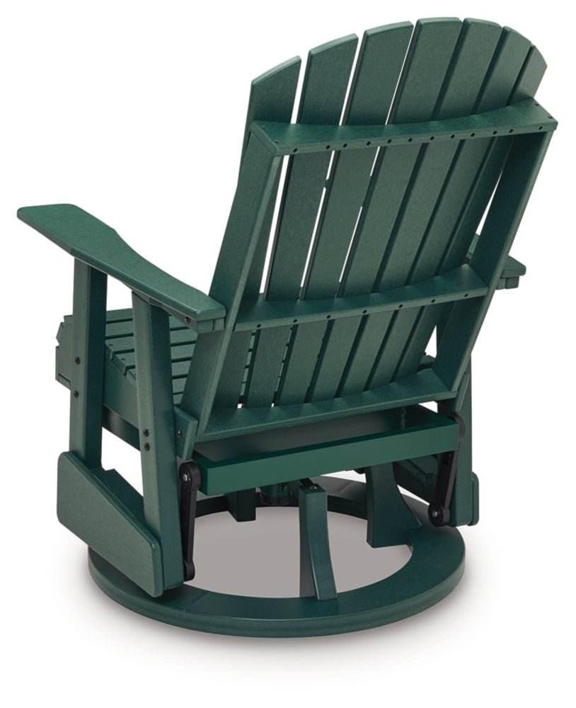 AshleyShell Beach Outdoor Swivel Glider Chair