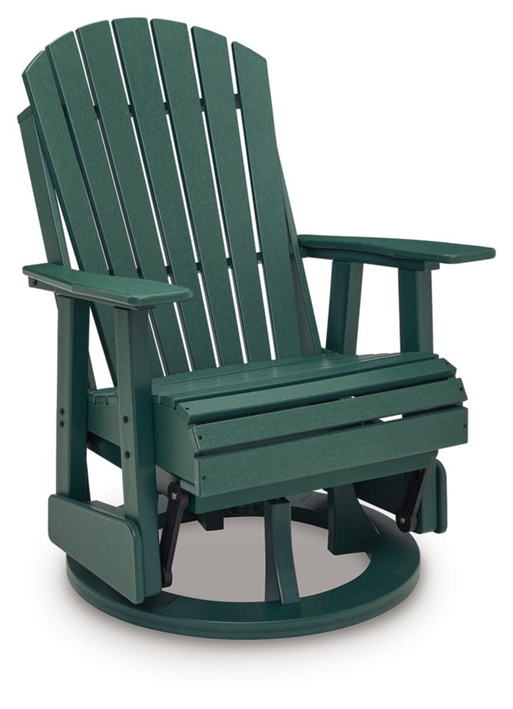 AshleyShell Beach Outdoor Swivel Glider Chair