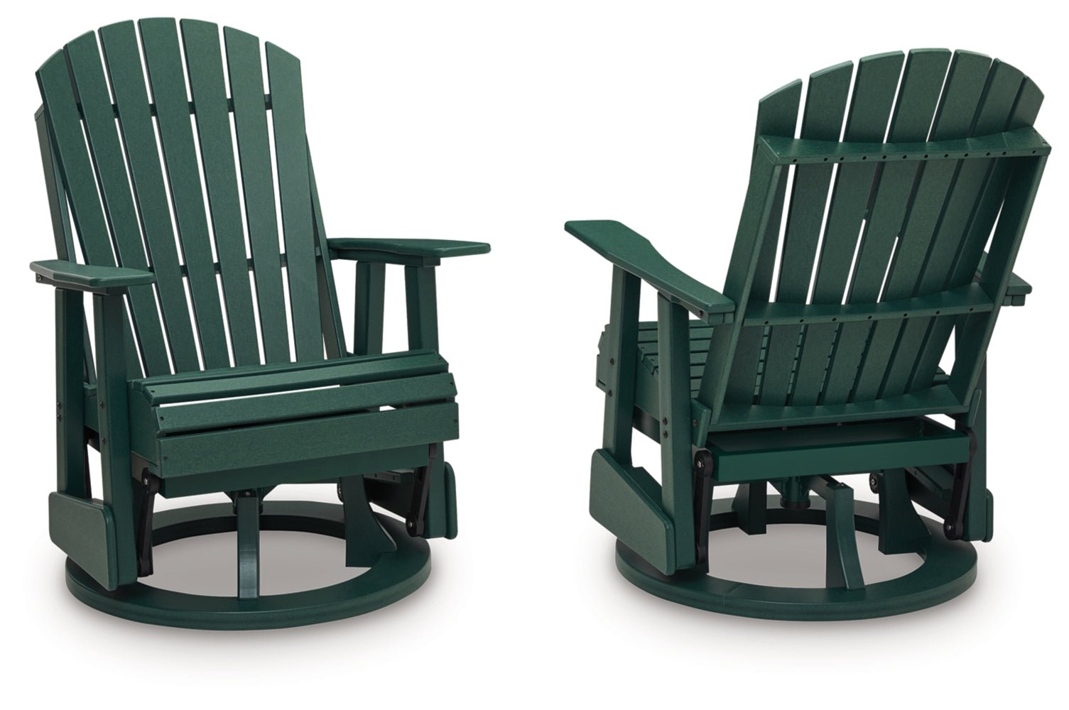 AshleyShell Beach Outdoor Swivel Glider Chair