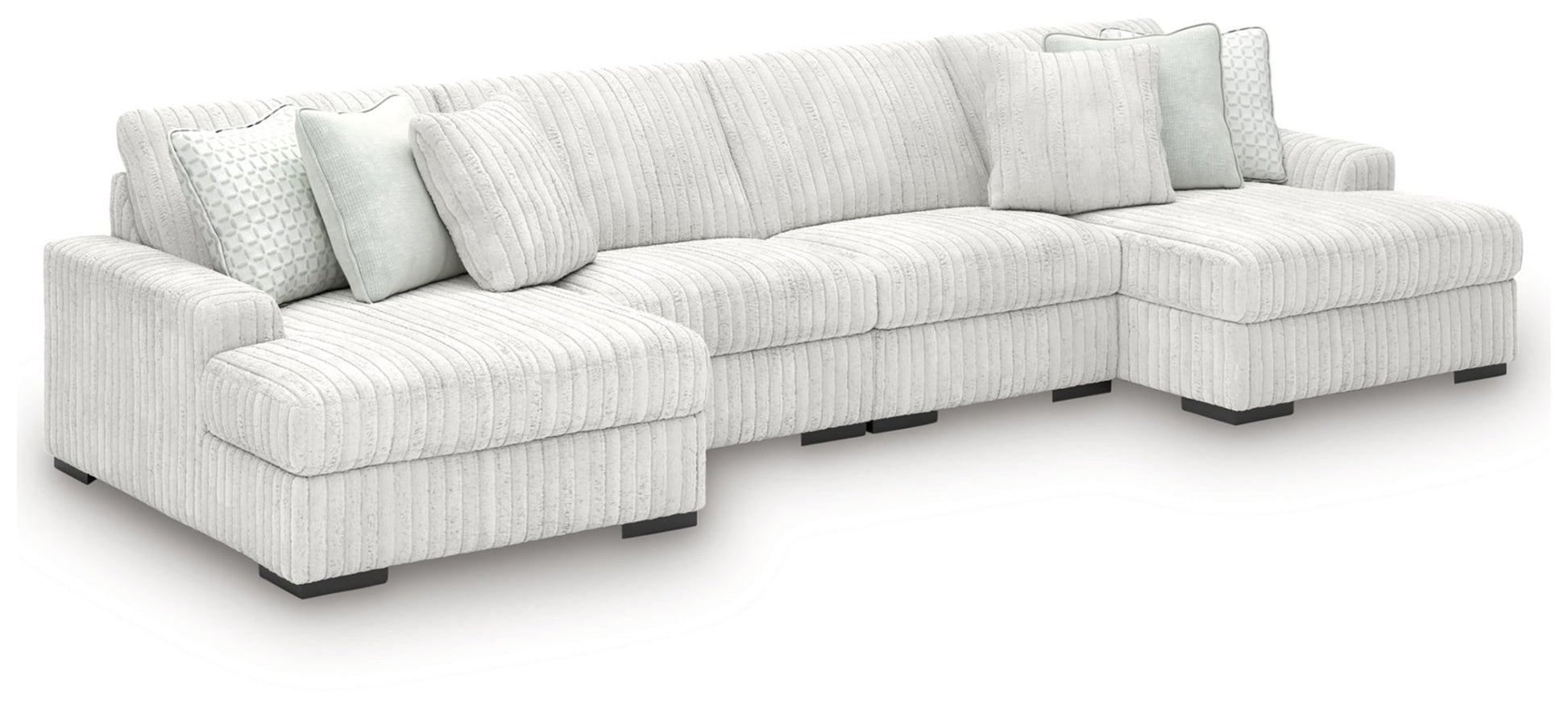 AshleyStupendous 4 - Piece Sectional with Double Chaise