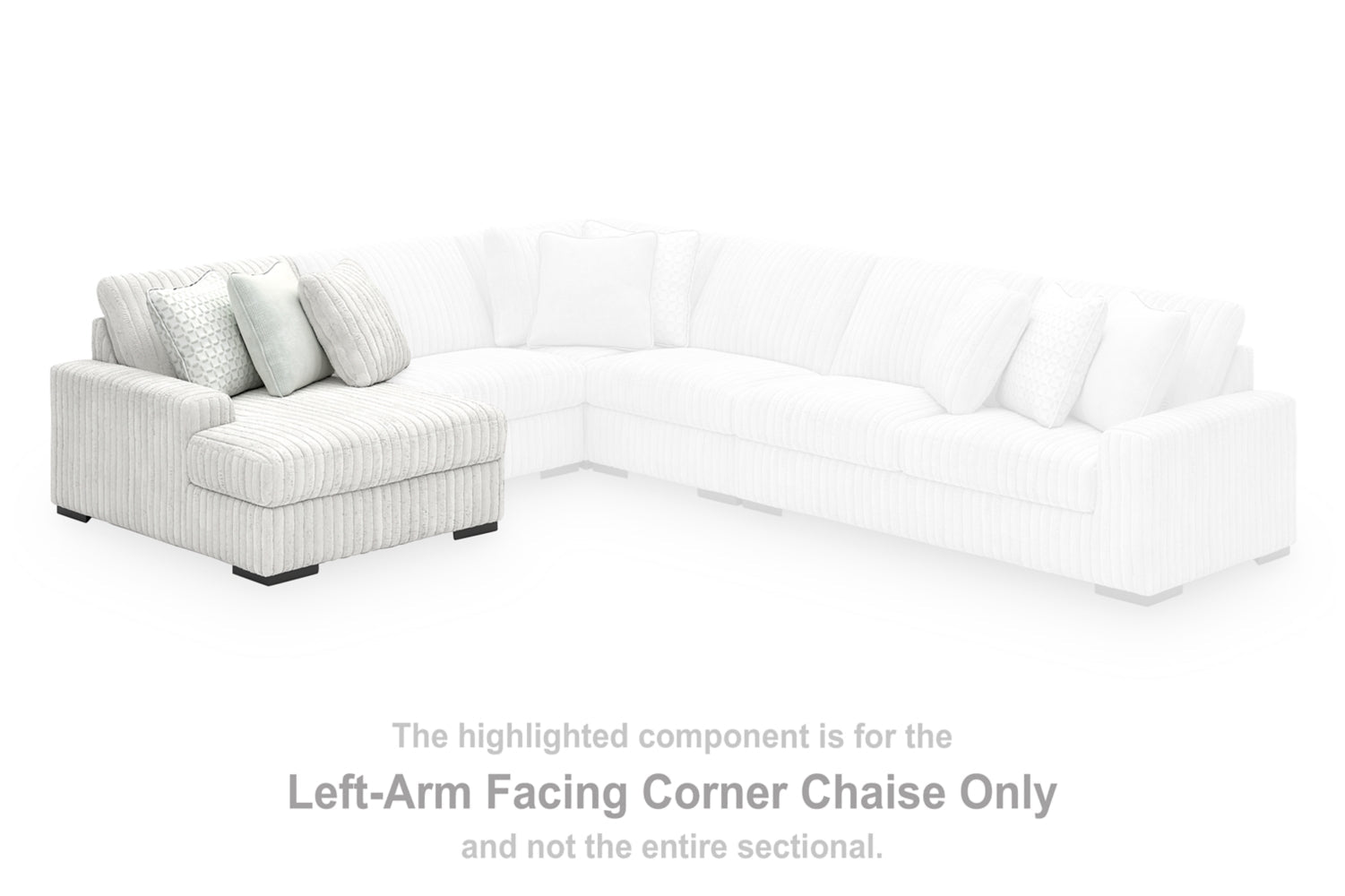 AshleyStupendous 4 - Piece Sectional with Double Chaise