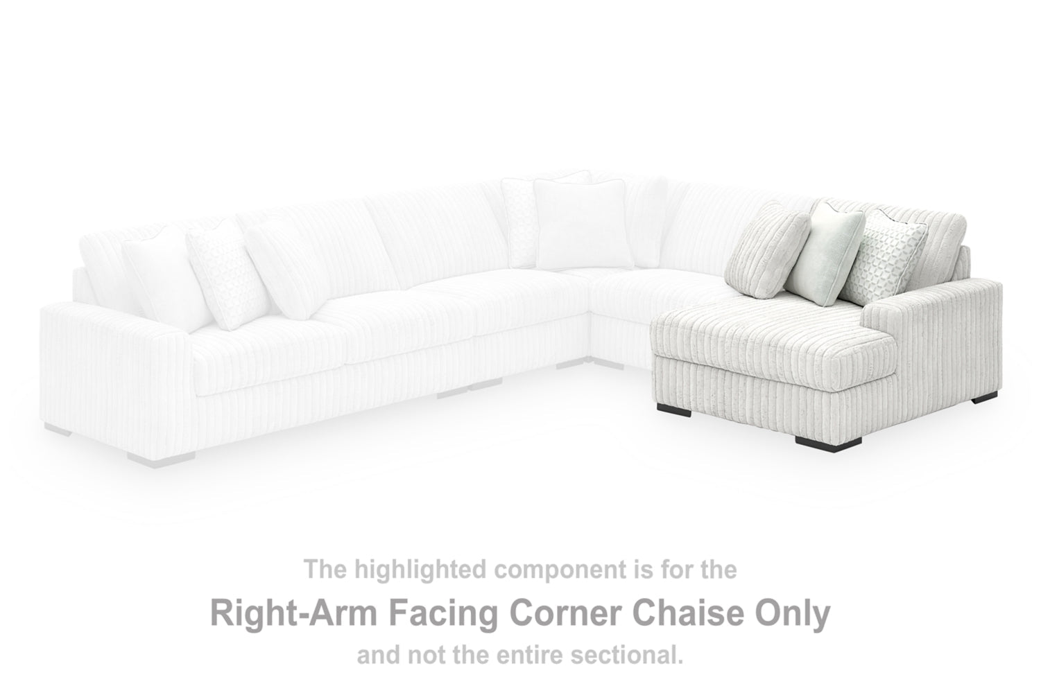 AshleyStupendous 5 - Piece Sectional with Chaise