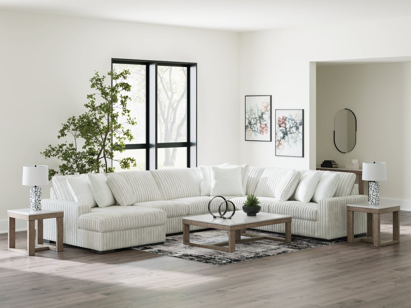 AshleyStupendous 5 - Piece Sectional with Chaise