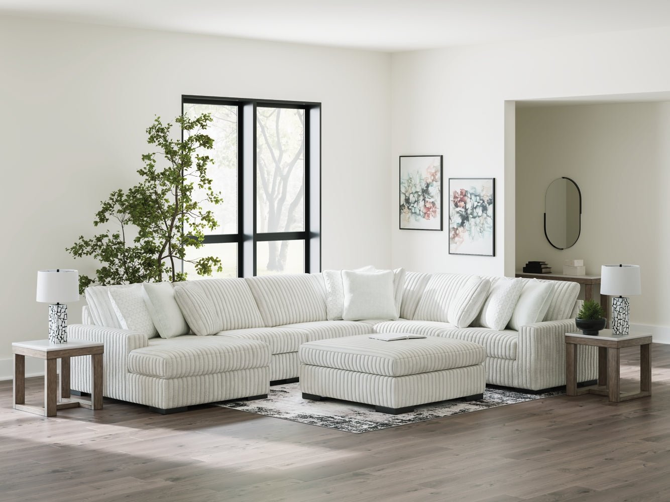 AshleyStupendous 5 - Piece Sectional with Chaise