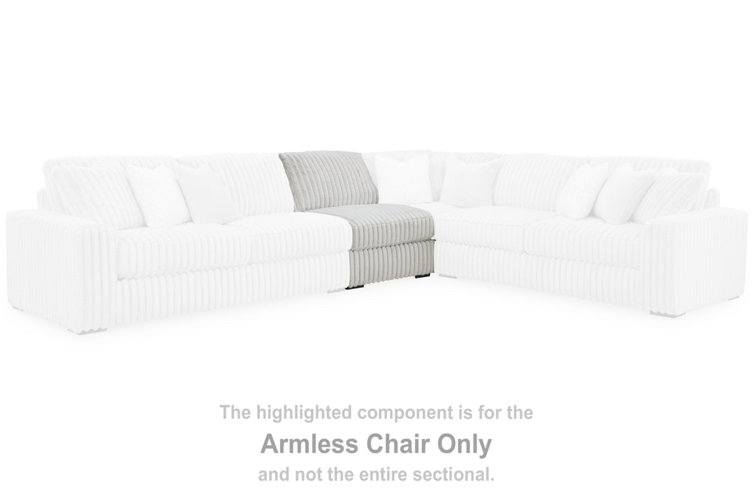AshleyStupendous 5 - Piece Sectional with Chaise