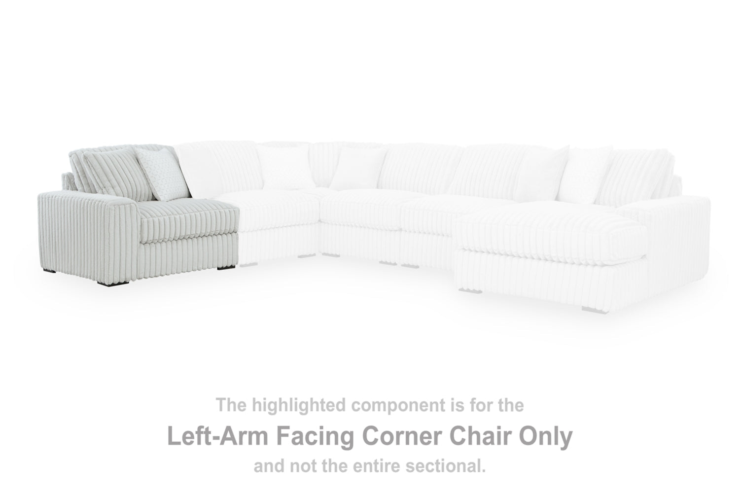 AshleyStupendous 6 - Piece Sectional with Chaise