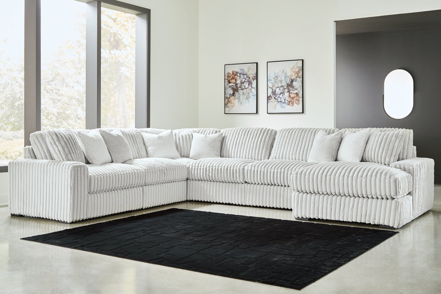 AshleyStupendous 6 - Piece Sectional with Chaise
