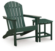 AshleySundown Shores Adirondack Chair with End table