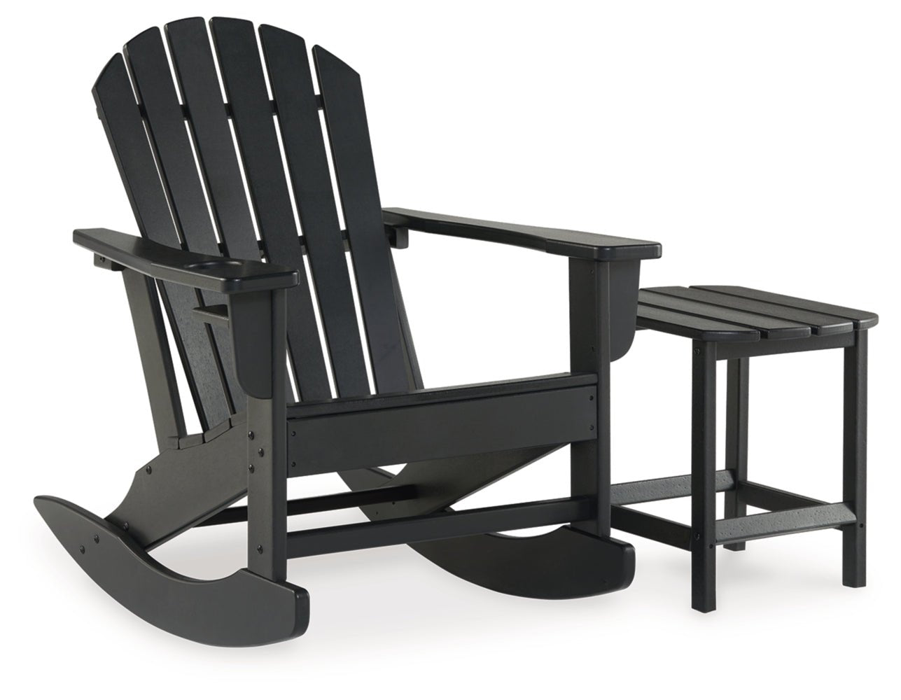 AshleySundown Treasure Outdoor Rocking Chair and End Table Set