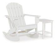 AshleySundown Treasure Outdoor Rocking Chair and End Table Set