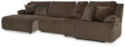 AshleyTop Tier 4 - Piece Reclining Sectional with Chaise