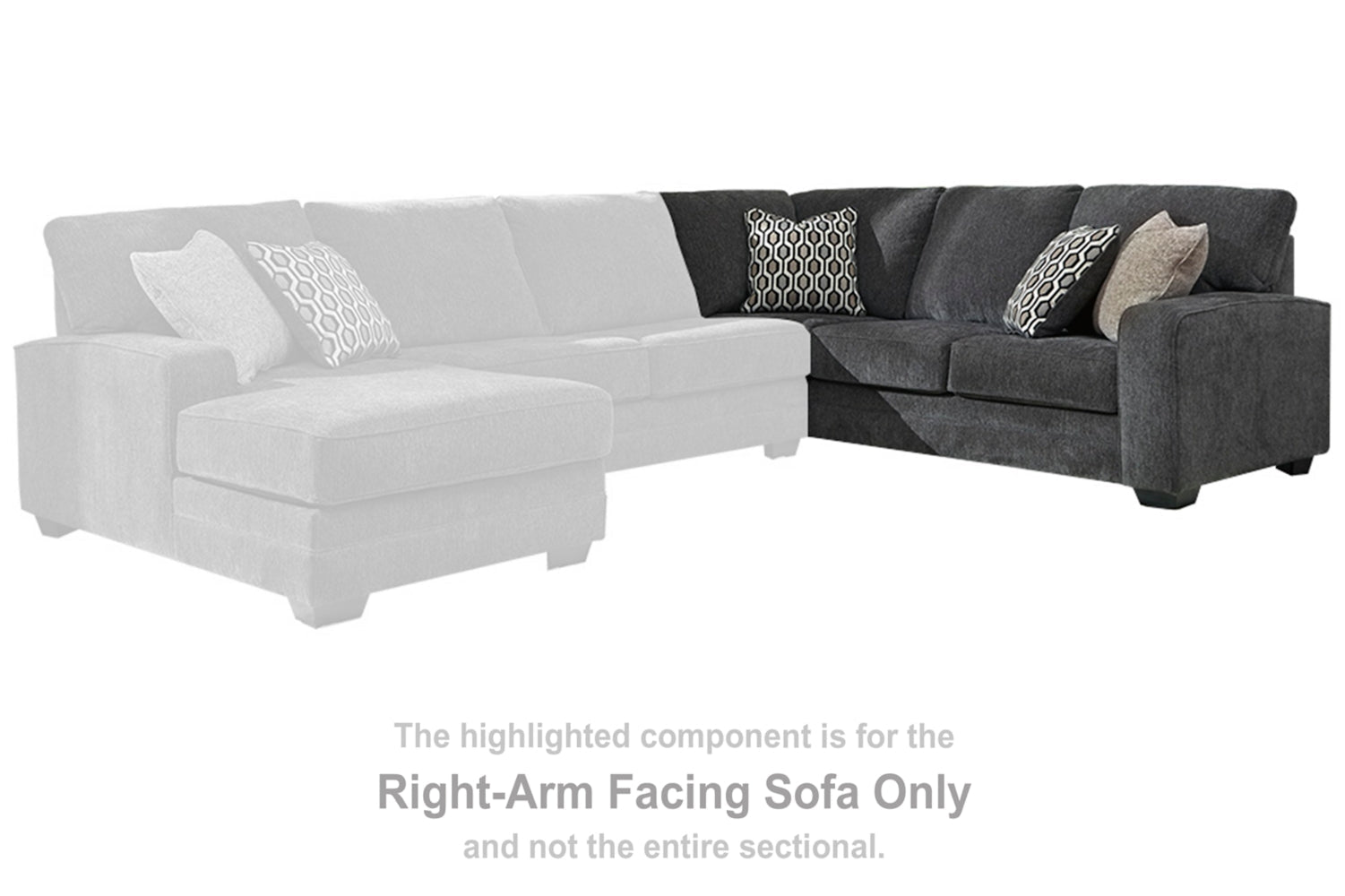 AshleyTracling 3 - Piece Sectional with Chaise