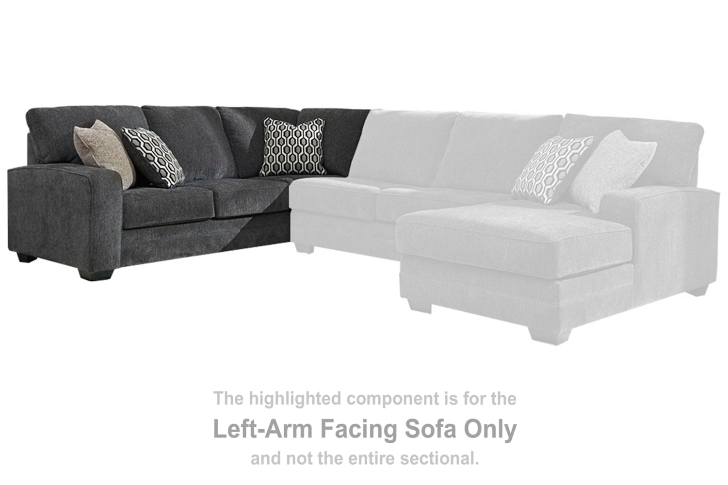 AshleyTracling 3 - Piece Sectional with Chaise
