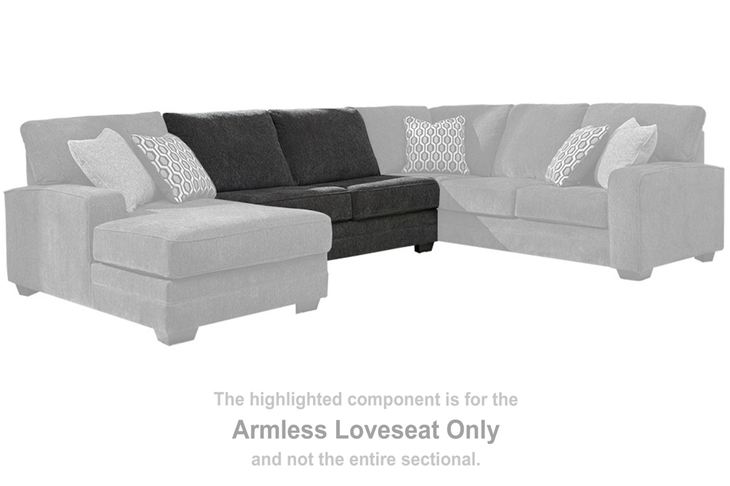 AshleyTracling 3 - Piece Sectional with Chaise