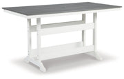 AshleyTransville Outdoor Counter Height Dining Table