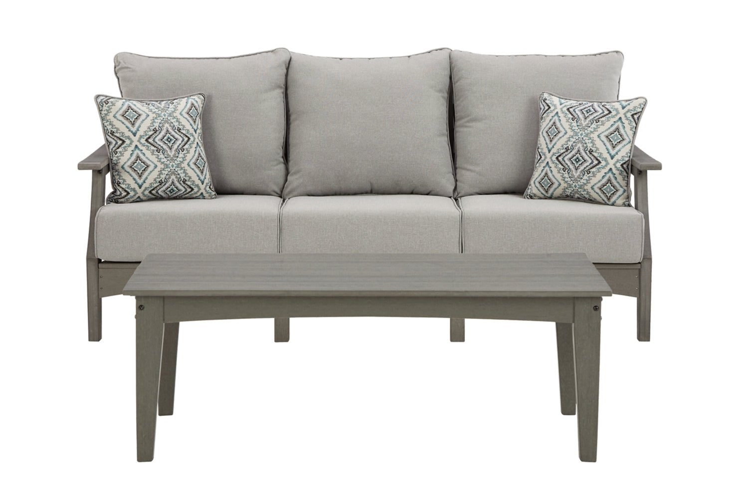 AshleyVisola 2 - Piece Outdoor Sofa & Coffee Table Set