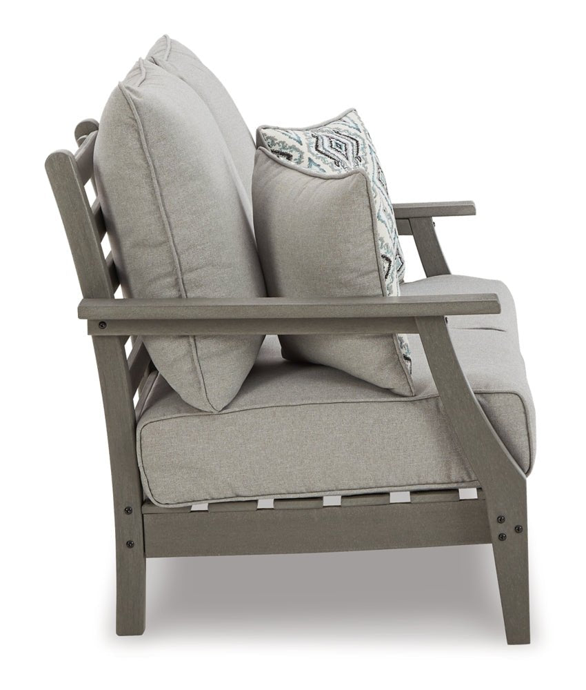 AshleyVisola 6 - Piece Outdoor Sofa & Loveseat Set