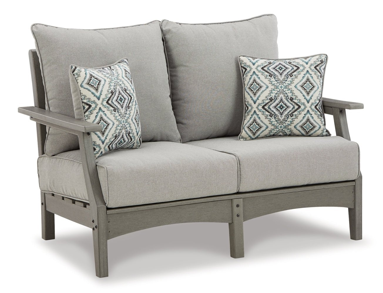 AshleyVisola 6 - Piece Outdoor Sofa & Loveseat Set