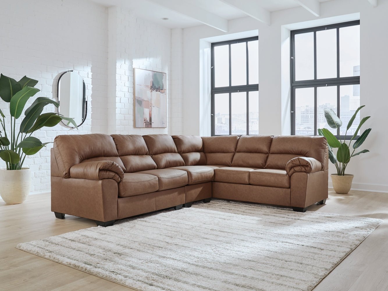 AshleyWillowBend 3 - Piece Sectional