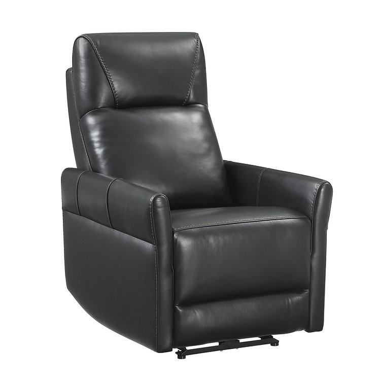 IF-6392-M Recliner (Blackberry Leather)