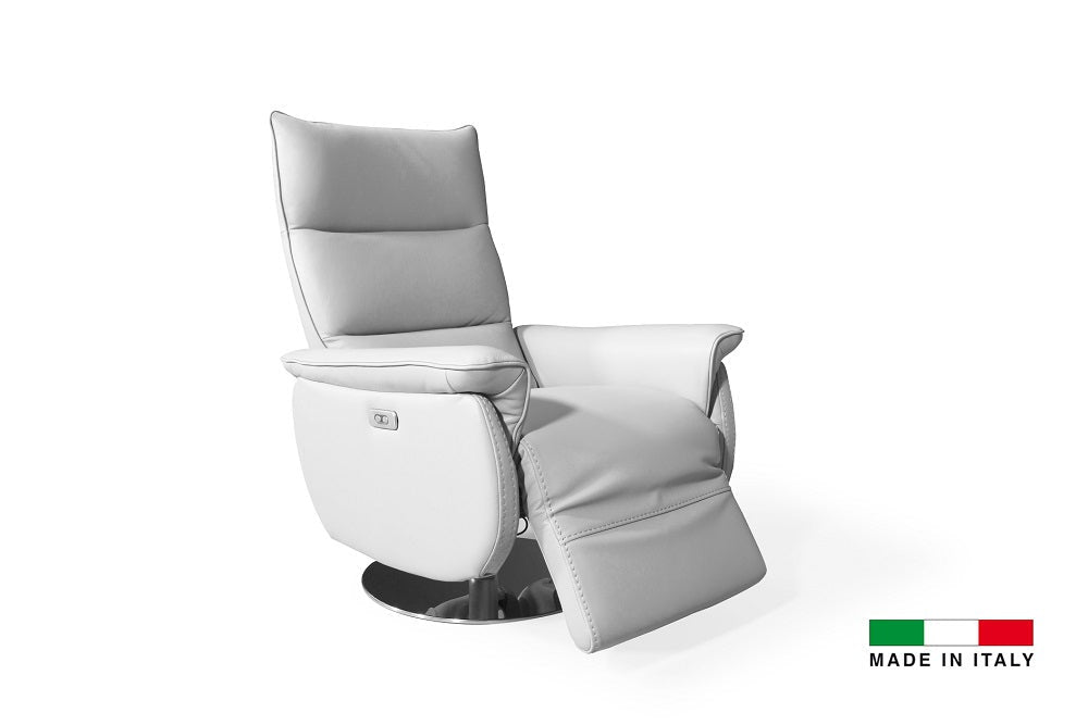 BLIAston WHT Recliner Chair