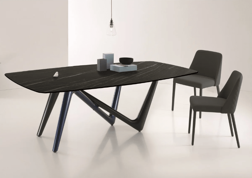 BLIESSE Dining Table - Noir Desir Ceramic Top