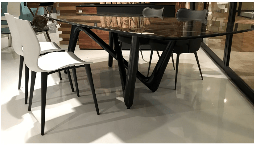 BLIESSE Dining Table - Noir Desir Ceramic Top