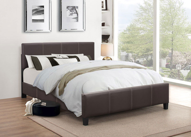 Espresso PU Bed IF-176