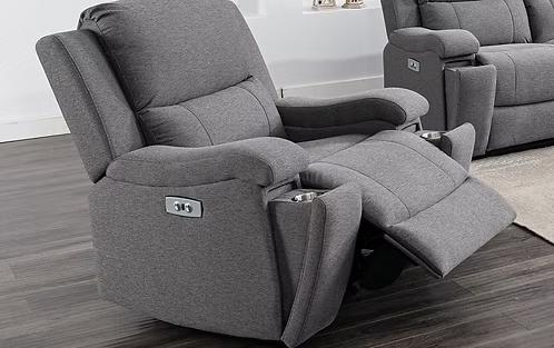 IF-8030 Sofa Recliner (Fabric-Power)