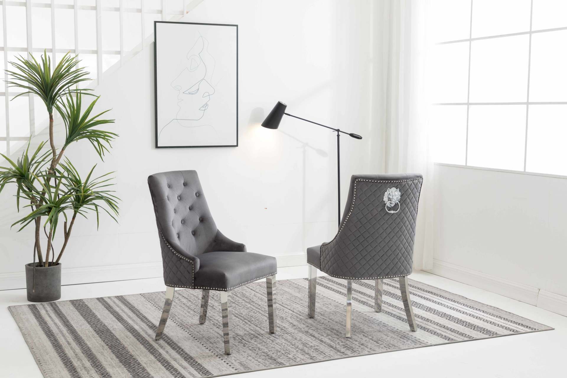 C-1250 Dining Chair Set of 2