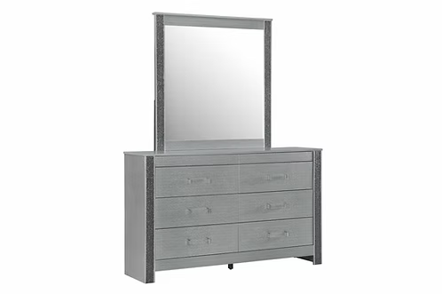 Logan-Silver Bed Set
