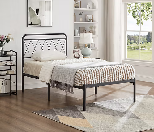 Black Bed Frame IF-152
