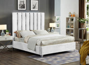 White Fabric Bed IF-5622