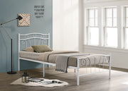 White Metal Bed IF-155W