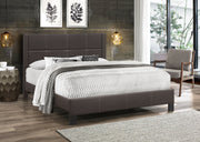 Brown PU Bed IF-5352