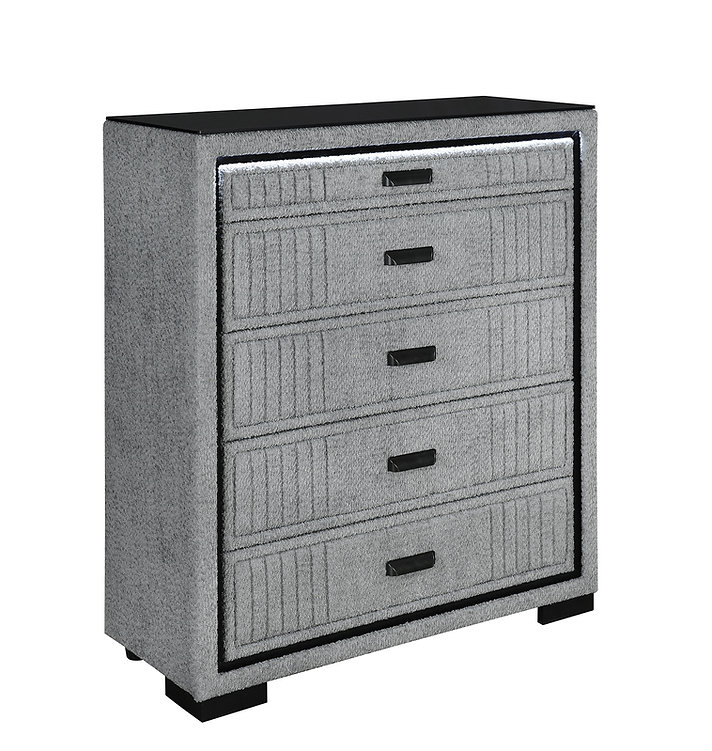 Isabella - Grey Bedroom Set