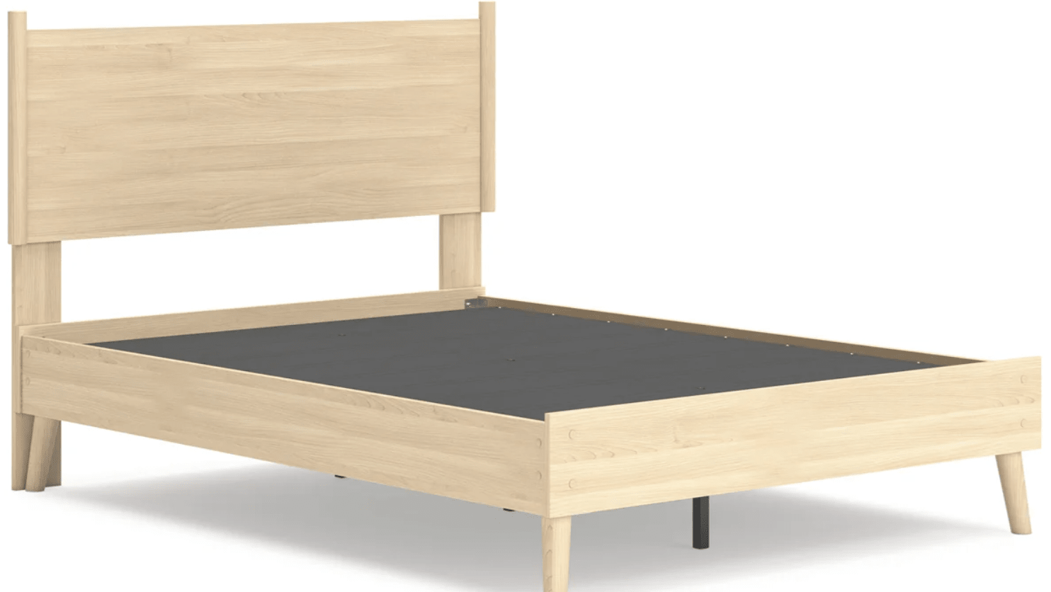 Clareca FurnitureAshley EB2444 Cabinella - Full / Queen Platform Panel Bed - Tan