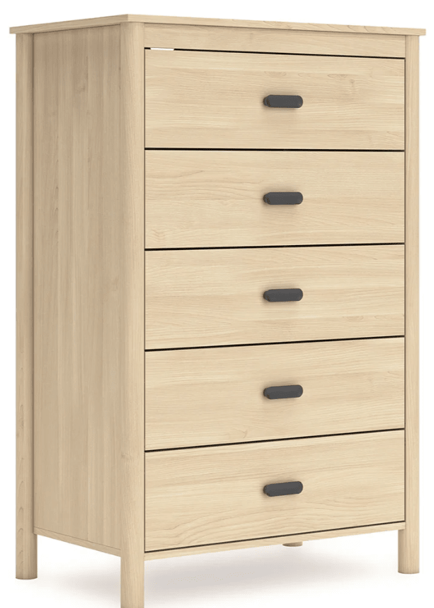 Clareca FurnitureAshley EB2444 Cabinella - Full / Queen Platform Panel Bed - Tan
