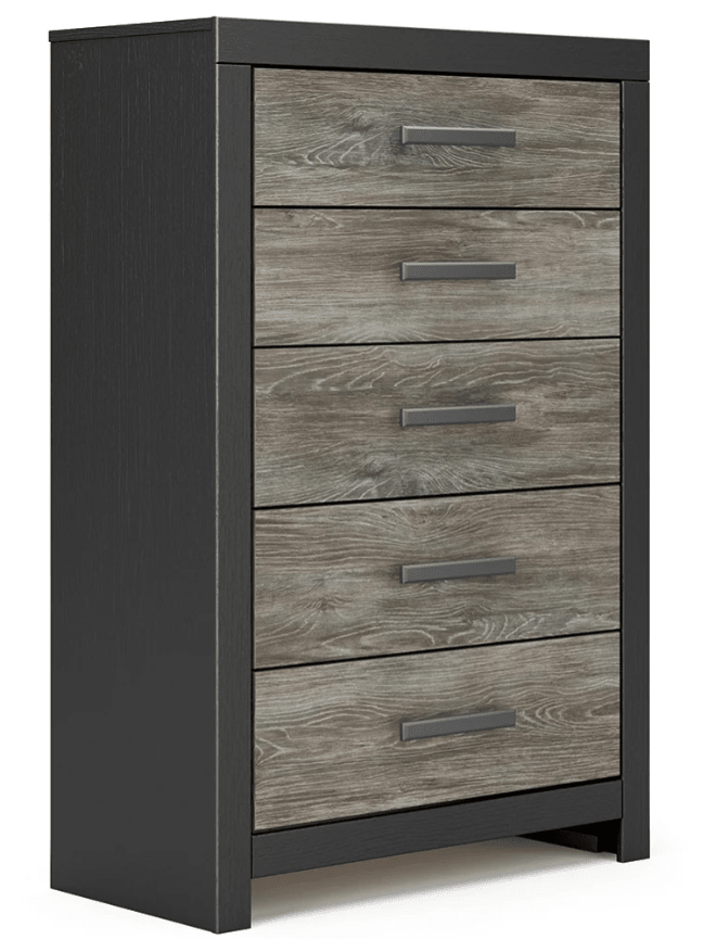 Clareca FurnitureAshley PCB1118 Broachmyn - Bookcase Bed - Black / Gray