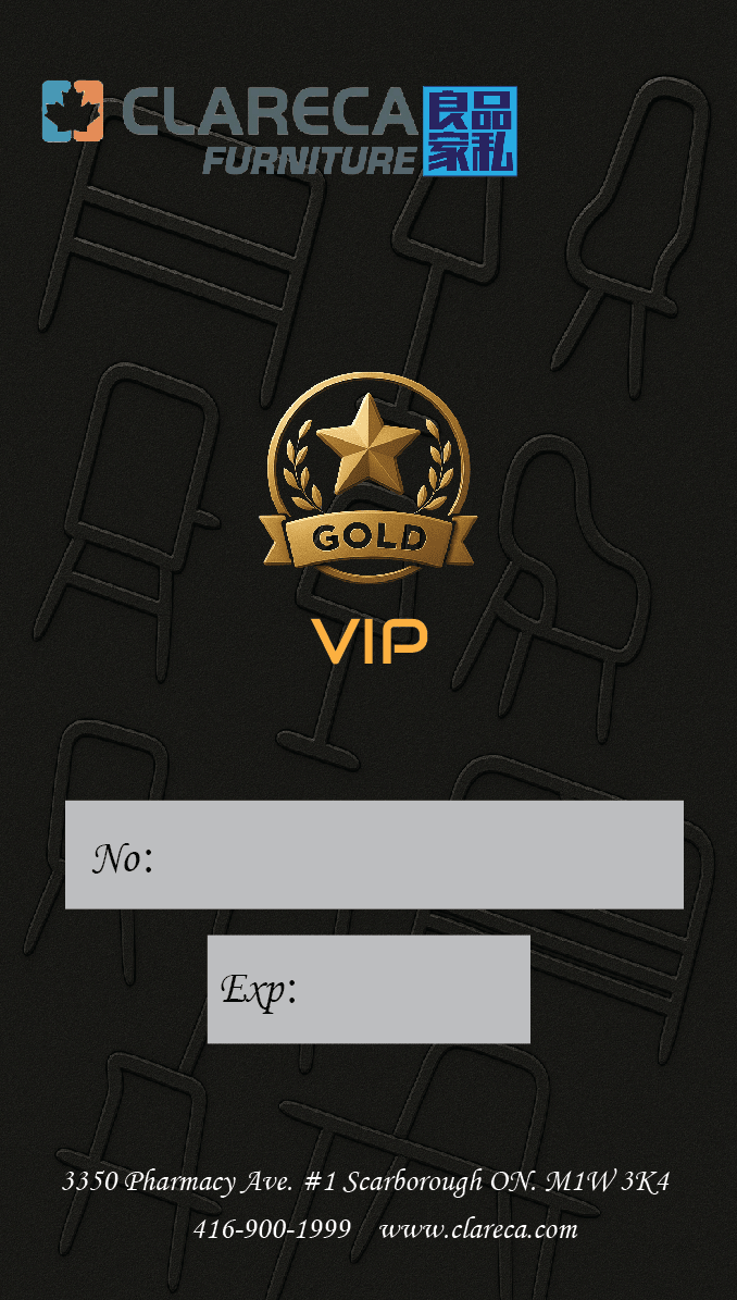 Clareca FurnitureClareca Gold Vip Membership