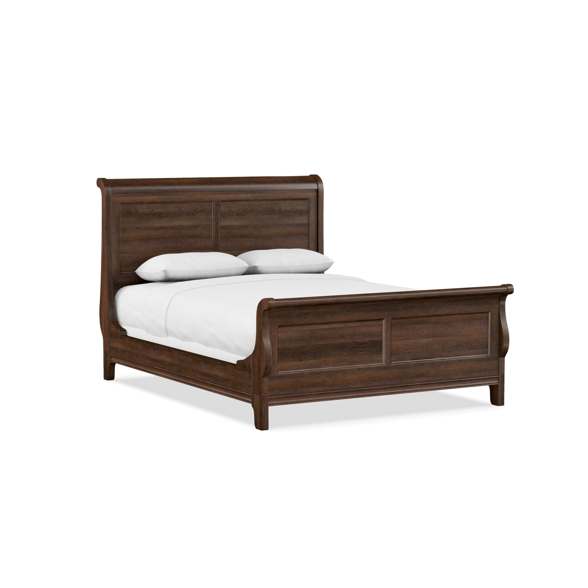 Durham112-128 Queen Sleigh Bed